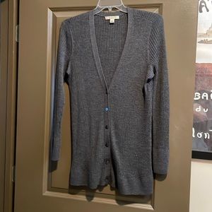 Sejour Charcoal Cardigan- 1X